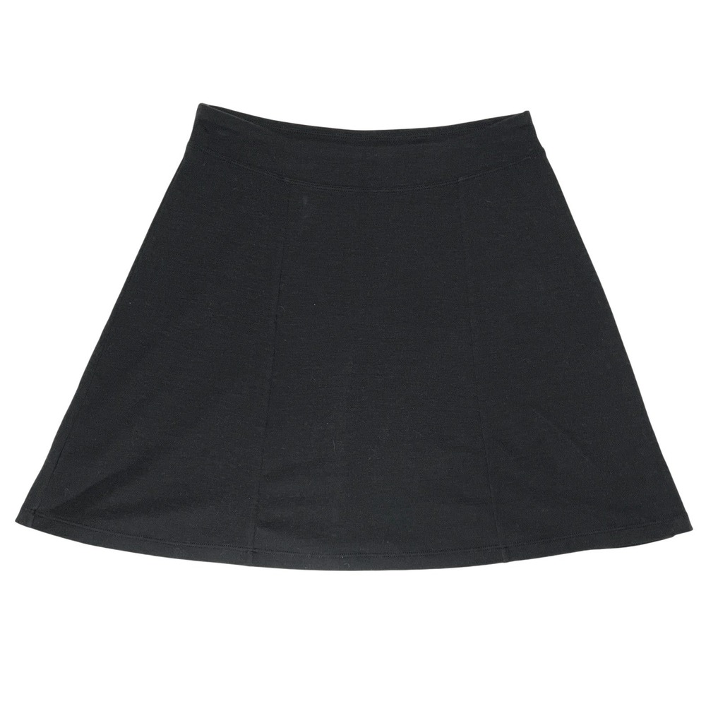 prAna Jenna Skirt Women's XS Black Stretch Outdoor Yoga Travel Everyday EUC